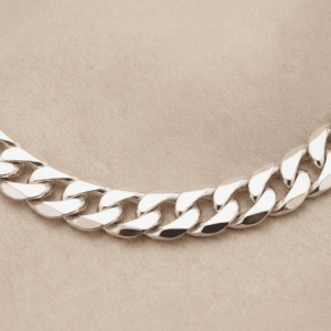 İtalyan Zincir (Ezme Zincir) Gümüş Bileklik